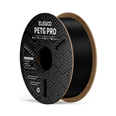 Пластик для 3D-принтера ELEGOO PETG PRO 1кг, 1.75мм, black (50.203.0198)