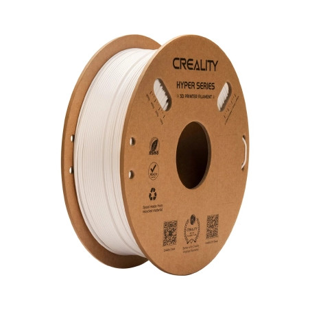 Пластик для 3D-принтера Creality Hyper PETG 1.75мм, white, 1кг (3301030040)