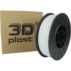 Пластик для 3D-принтера 3Dplast PLA 1.75мм, 0.85кг, white (3DPLA17508WT)