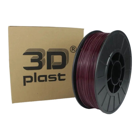 Пластик для 3D-принтера 3Dplast PLA 1.75мм, 0.85кг, burgundy (3DPLA17508BRD)