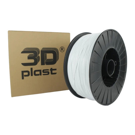 Пластик для 3D-принтера 3Dplast PLA 1.75мм, 3кг, white (3DPLA1753WHT)