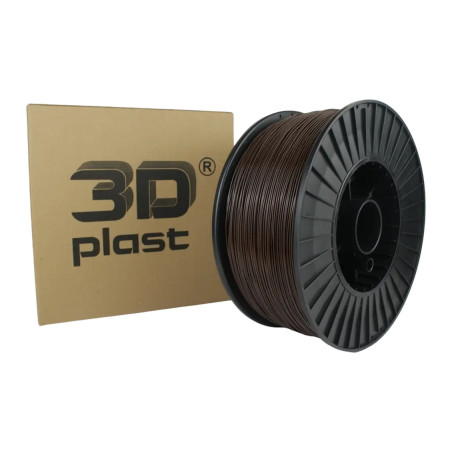 Пластик для 3D-принтера 3Dplast PLA 1.75мм, 3кг, brown (3DPLA1753BRWN)
