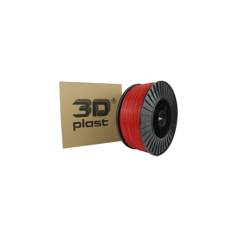 Пластик для 3D-принтера 3Dplast PLA 1.75мм, 3кг, red (3DPLA1753RED)