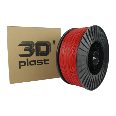 Пластик для 3D-принтера 3Dplast PLA 1.75мм, 3кг, red (3DPLA1753RED)