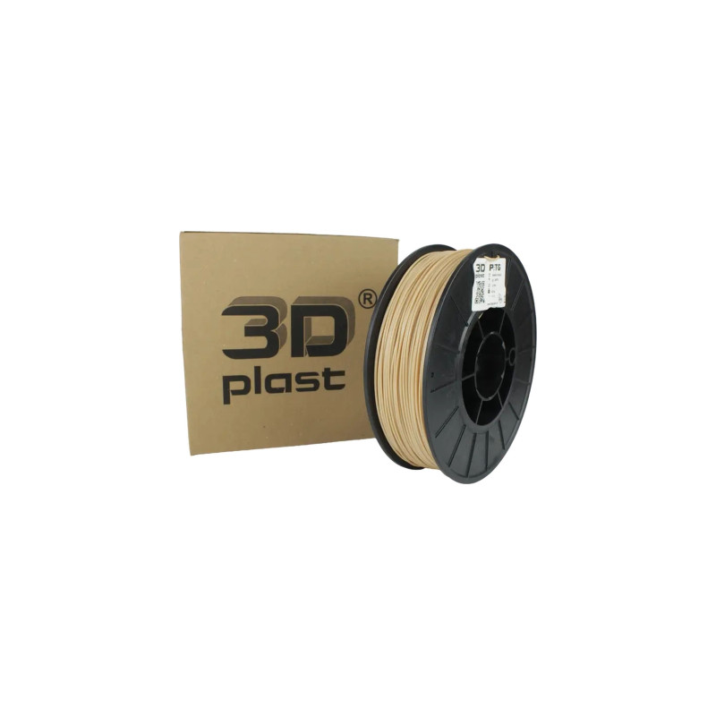 Пластик для 3D-принтера 3Dplast PETG 1.75мм, 0.85кг, beige (3DPTG17508BZH)