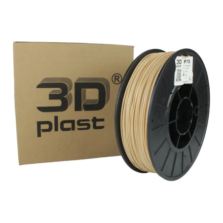 Пластик для 3D-принтера 3Dplast PETG 1.75мм, 0.85кг, beige (3DPTG17508BZH)