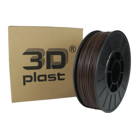 Пластик для 3D-принтера 3Dplast PETG 1.75мм, 0.85кг, brown (3DPTG17508BRN)