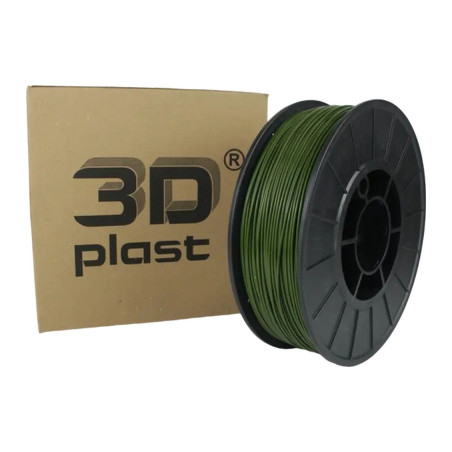 Пластик для 3D-принтера 3Dplast PETG 1.75мм, 0.85кг, khaki (3DPTG17508HKI)