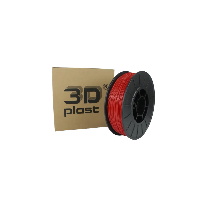 Пластик для 3D-принтера 3Dplast PETG 1.75мм, 0.85кг, red (3DPTG17508RD)