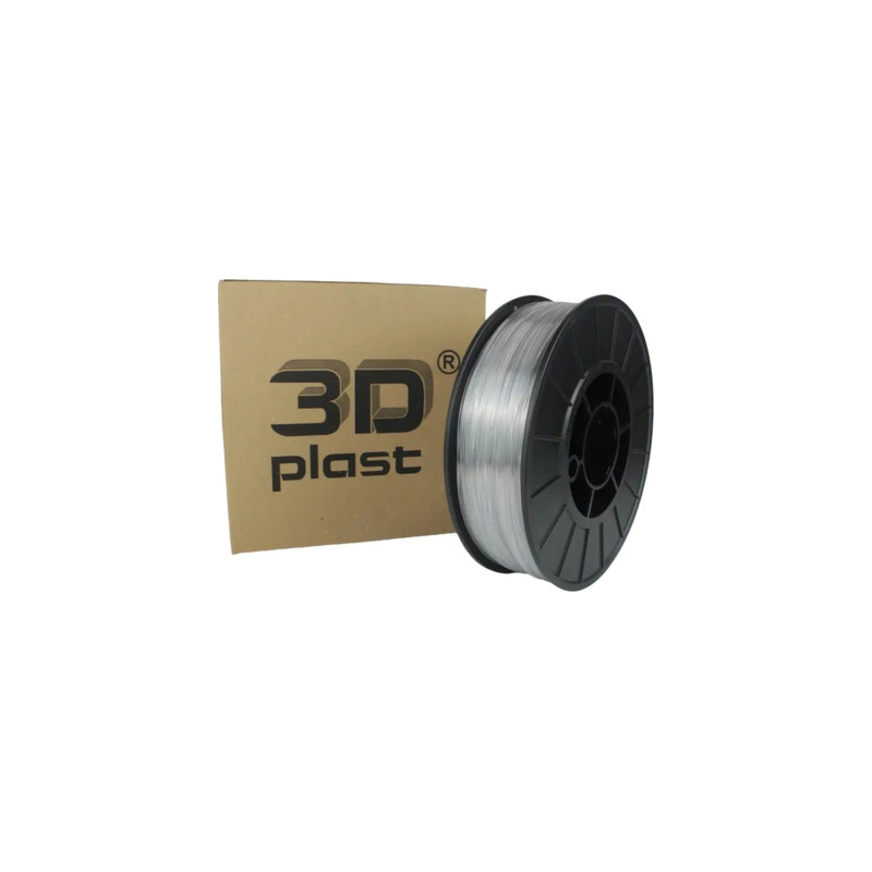 Пластик для 3D-принтера 3Dplast PETG 1.75мм, 0.85кг, transparent (3DPTG17508CLR)