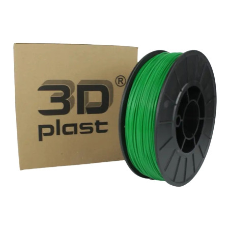 Пластик для 3D-принтера 3Dplast PLA 1.75мм, 0.85кг, green (3DPLA17508GR)