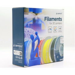 Пластик для 3D-принтера Gembird PETG High Speed, 1.75 мм, 1 кг, blue (3DP-PETG1.75HY-01-B)