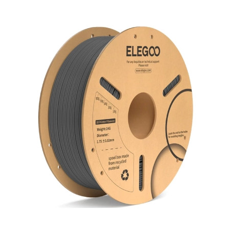 Пластик для 3D-принтера ELEGOO PLA Plus 1кг, 1.75мм, gray cosmic (50.203.0163)