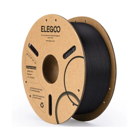 Пластик для 3D-принтера ELEGOO PLA-CF 1кг, 1.75мм, black (50.203.0464)