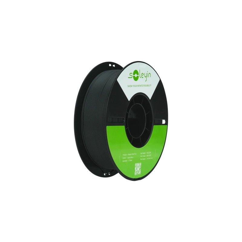 Пластик для 3D-принтера Creality Soleyin matte 1кг, 1.75мм, black (3301010513)