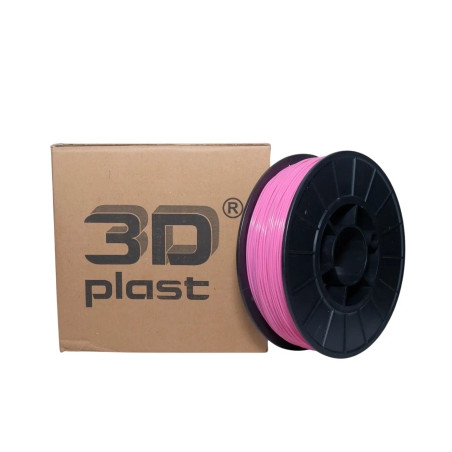 Пластик для 3D-принтера 3Dplast PETG 1.75мм, 0.85кг, pink (3DPTG17508PNC)