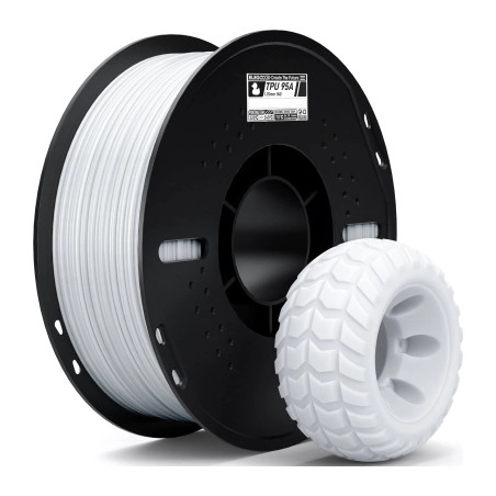 Пластик для 3D-принтера ELEGOO TPU 1.75мм, 1кг, white (50.203.0568)