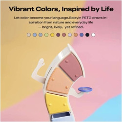 Пластик для 3D-принтера Creality Soleyin PETG 1.75мм, 1кг, yellow ginkgo (3301030160)