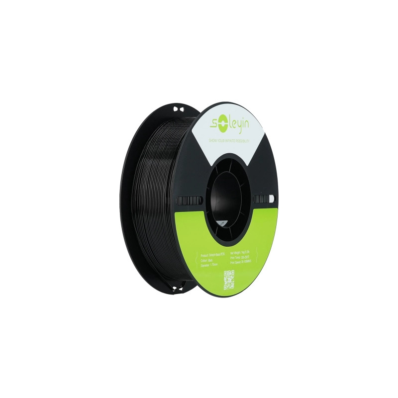 Пластик для 3D-принтера Creality Soleyin PETG 1.75мм, 1кг, black (3301030163)