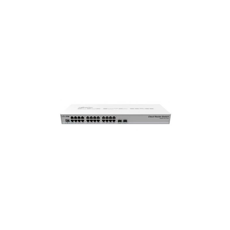 Комутатор мережевий Mikrotik CRS326-24G-2S+RM