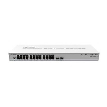 Комутатор мережевий Mikrotik CRS326-24G-2S+RM