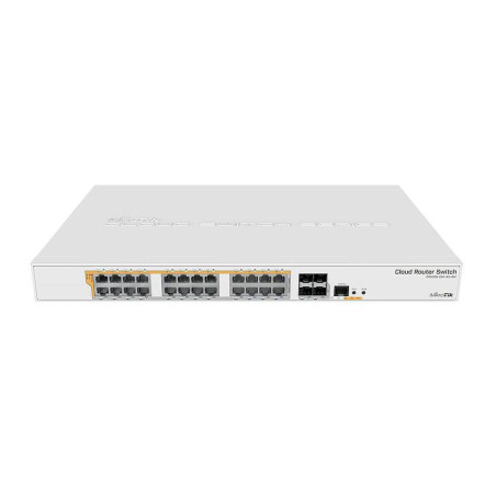 Комутатор мережевий Mikrotik CRS328-24P-4S+RM