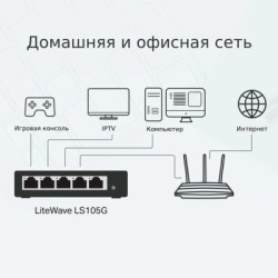 Комутатор мережевий TP-Link LS105G