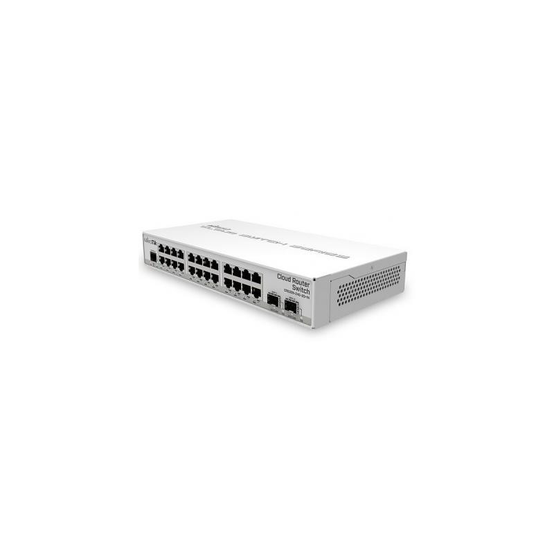 Комутатор мережевий Mikrotik CRS326-24G-2S+IN