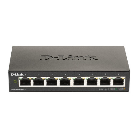 Комутатор мережевий D-Link DGS-1100-08V2