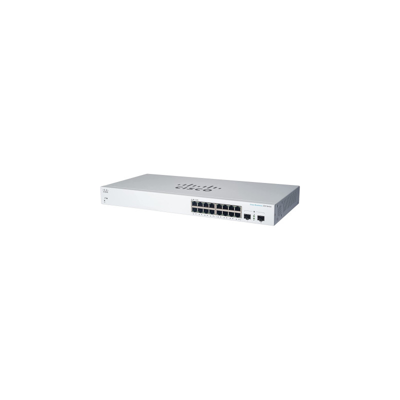 Комутатор мережевий Cisco CBS220-16T-2G-EU
