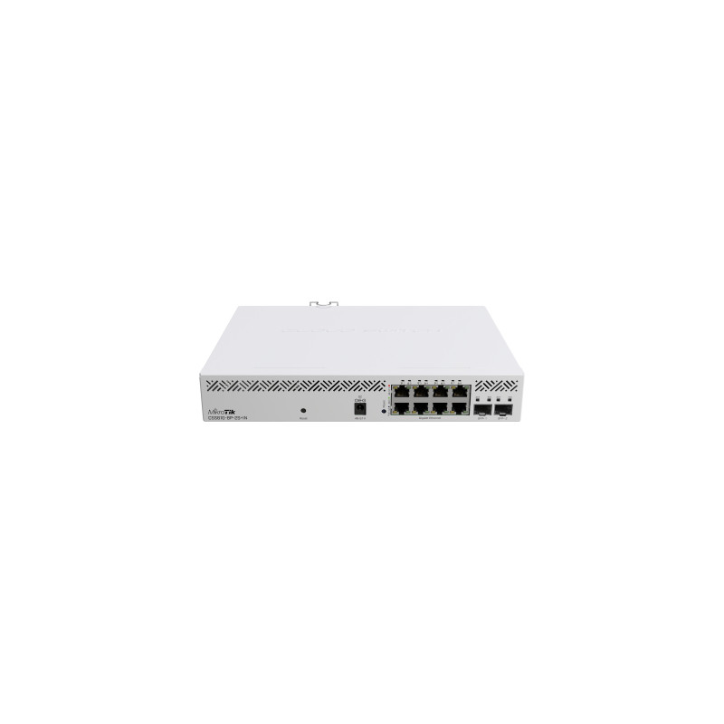 Комутатор мережевий Mikrotik CSS610-8P-2S+IN