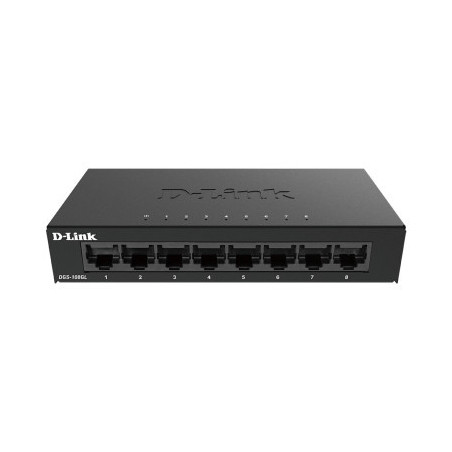 Комутатор мережевий D-Link DGS-108GL