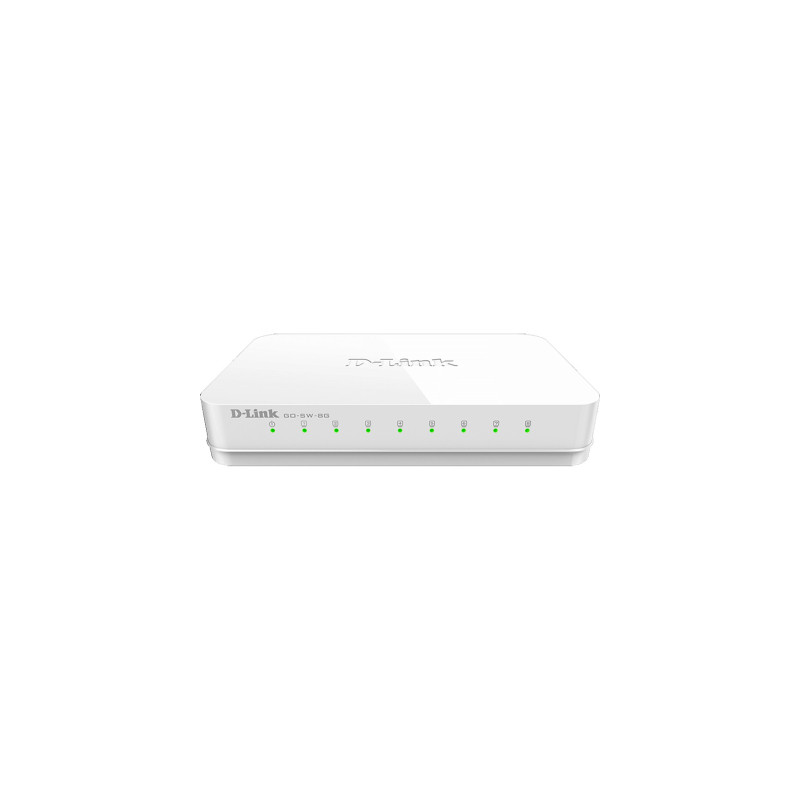 Комутатор мережевий D-Link GO-SW-8G
