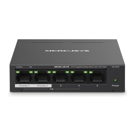Комутатор мережевий Mercusys MS105GP