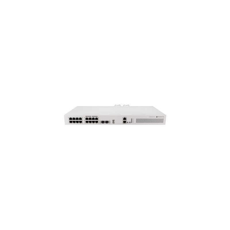 Комутатор мережевий Mikrotik CRS418-8P-8G-2S+RM