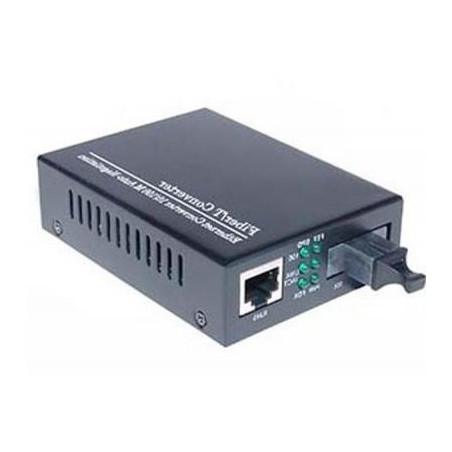 Медіаконвертер Merlion 10/100Base-TX to 100Base-F 1310нм, SM, SC/RJ-45, 25 км + БП (MLMC100M / 1310 WDM / 03904)