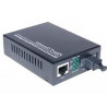 Медіаконвертер Merlion 10/100Base-TX to 100Base-F 1310нм, SM, SC/RJ-45, 25 км + БП (MLMC100M / 1310 WDM / 03904)
