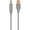 Кабель для принтера USB 2.0 AM/BM 1.8m Cablexpert (CCP-USB2-AMBM-6G Grey)