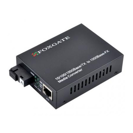 Медіаконвертер EC-Q-1G-1SM-1310nm-20 FoxGate
