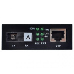 Медіаконвертер EC-Q-1G-1SM-1550nm-20 FoxGate