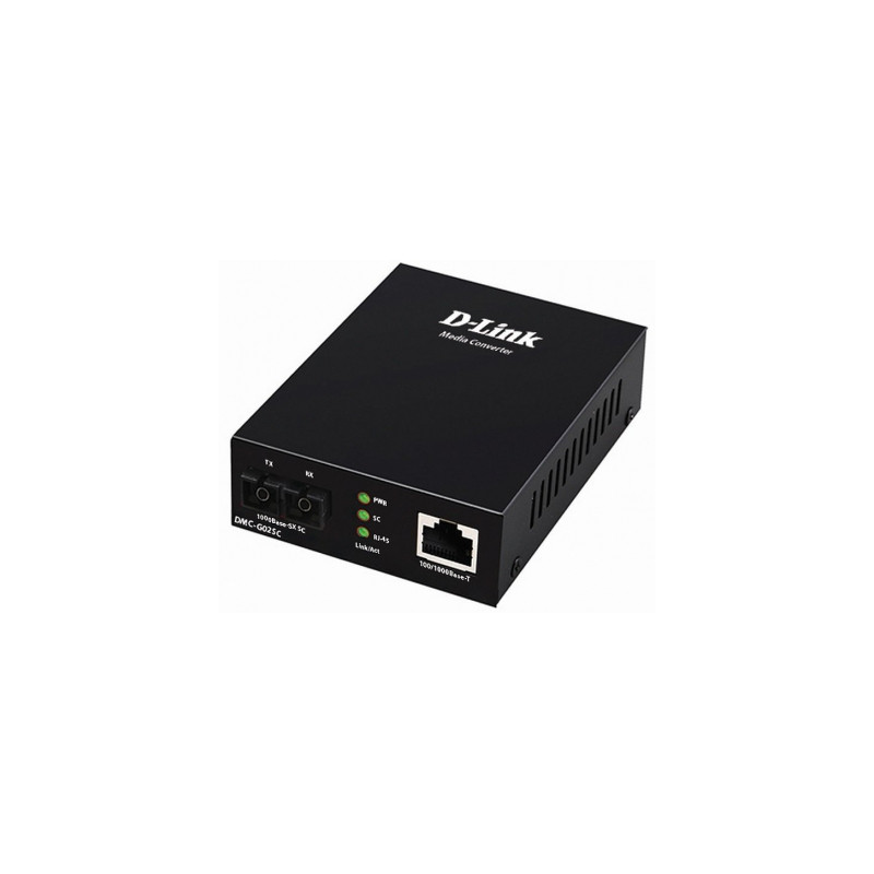 Медіаконвертер D-Link DMC-G02SC
