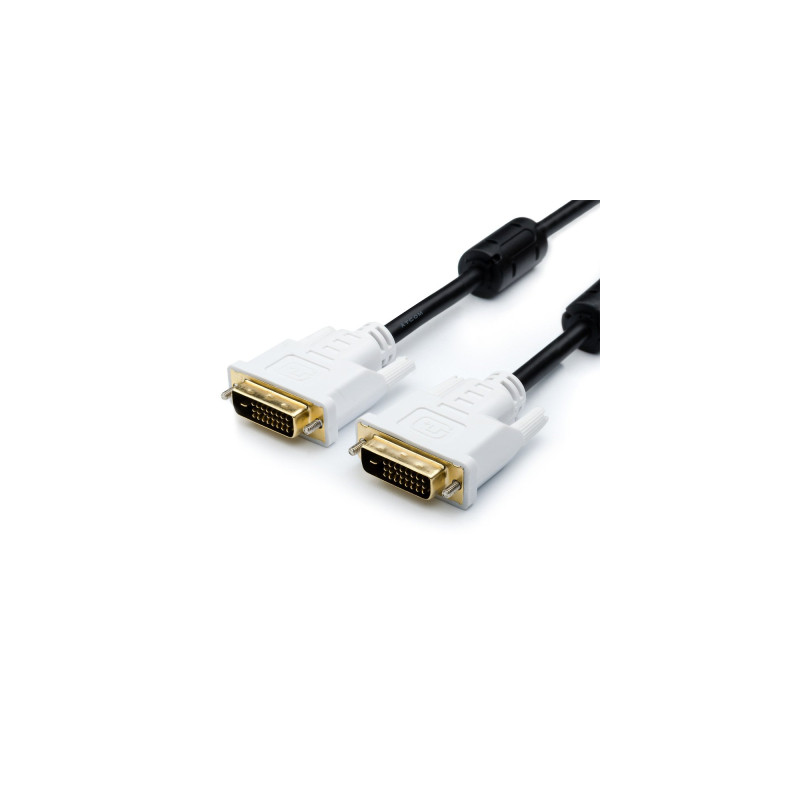 Кабель мультимедійний DVI M to DVI M 1.8m 24+1pin Atcom (8057)