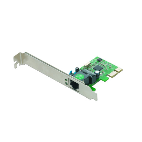 Мережева карта 1000 Base-TX PCI-E Realtek Gembird (NIC-GX1)
