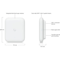 Точка доступу Wi-Fi Ubiquiti UniFi 7 Outdoor (U7-Outdoor)