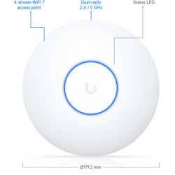 Точка доступу Wi-Fi Ubiquiti UniFi U7 Lite (U7-Lite)