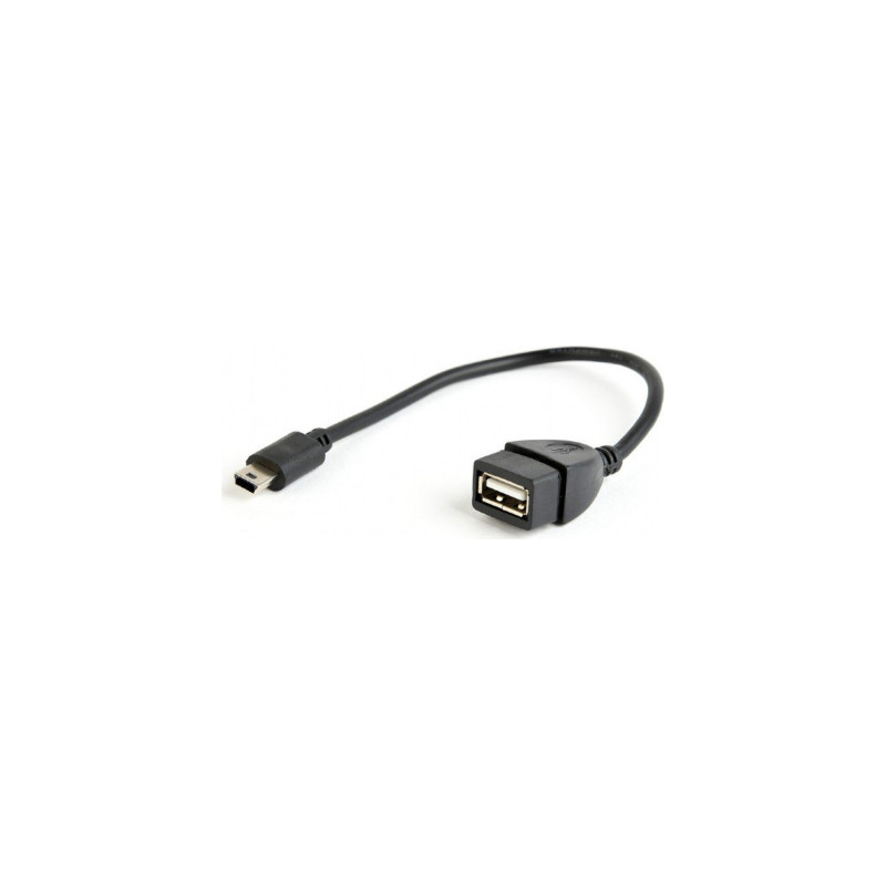 Перехідник OTG USB 2.0 AF to Mini 5P 0.15m Cablexpert (A-OTG-AFBM-002)
