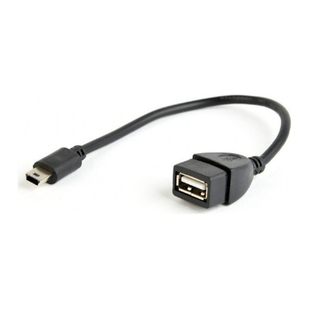 Перехідник OTG USB 2.0 AF to Mini 5P 0.15m Cablexpert (A-OTG-AFBM-002)