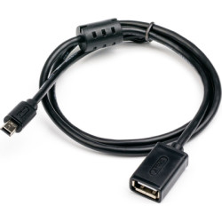 Перехідник OTG USB 2.0 AF to Mini 5P 0.1m Atcom (12822)