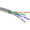 Кабель мережевий OK-Net UTP 305м cat.5e (U/UTP-cat.5Е) (КПВ-ВП (350) 4*2*0,51)