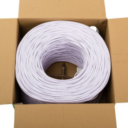 Кабель мережевий Atcom UTP 305м cat.5e, CU, 0,5мм (3800)